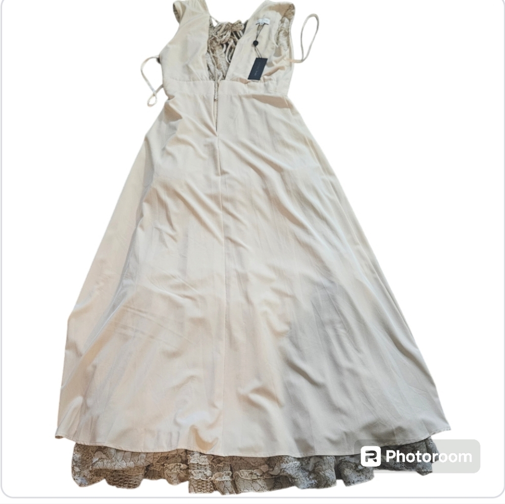 NWT Gianni Bini Summer Tierd Maxi Dress sz 6 - Picture 8 of 12